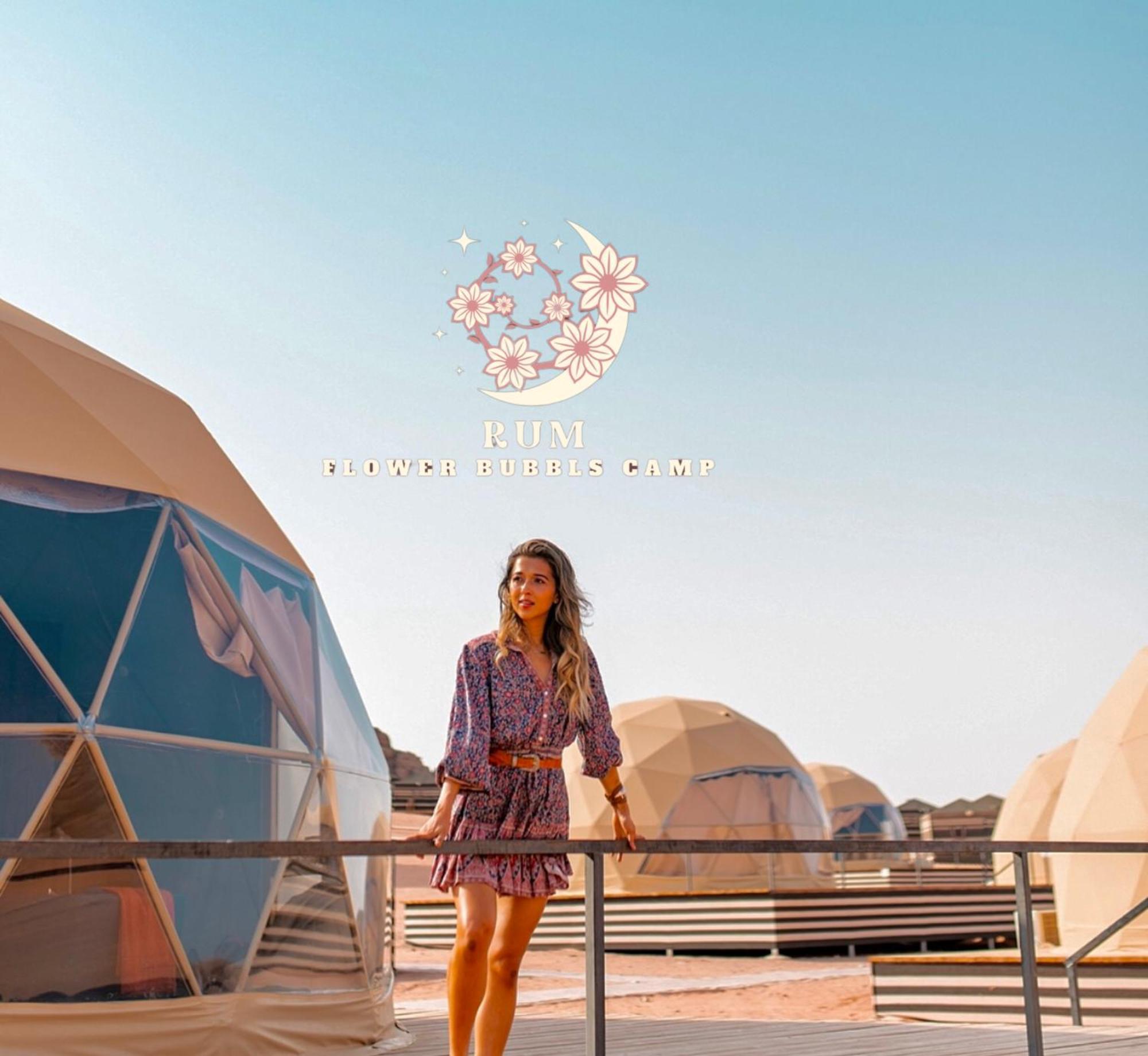 Rum Flower Bubbles Luxury Camp Ваді-Рам Екстер'єр фото
