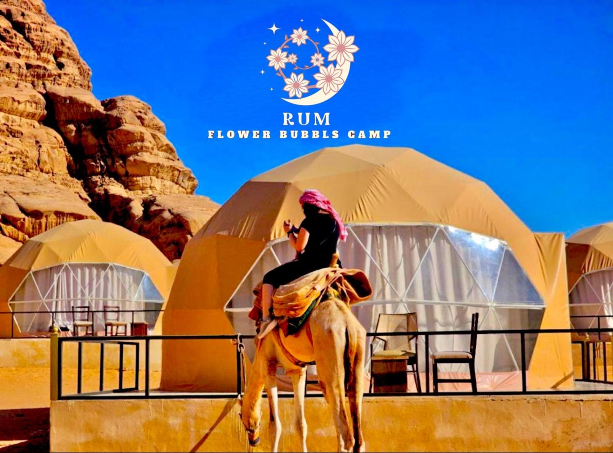 Rum Flower Bubbles Luxury Camp Ваді-Рам Екстер'єр фото