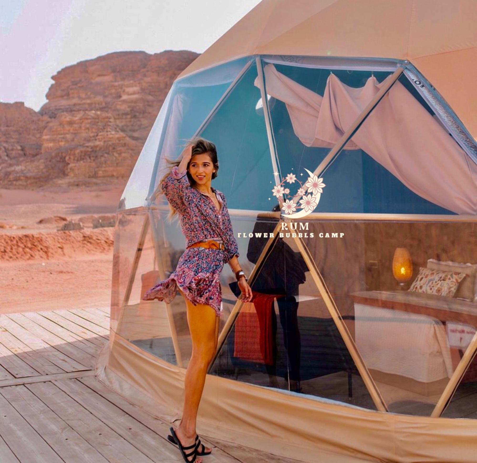 Rum Flower Bubbles Luxury Camp Ваді-Рам Екстер'єр фото